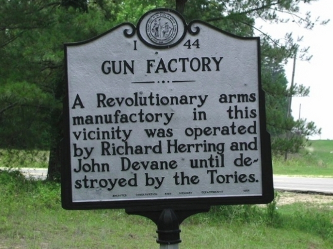 Richard Herring Historical Marker, Sampson County, NC