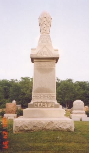 Peter Martz Monolith, Arcadia, IN